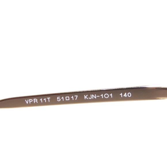 Prada 11TV 11 KJN-1O1 51 Striped Brown Orange Eyeglasses PR11TV - Picture 4 of 5